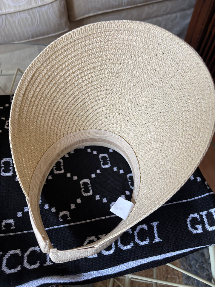 Gidget Visor raffia